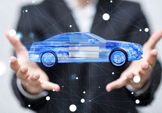 What is the automotive power electronics market driven by?