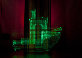 3D printer enables painting with light