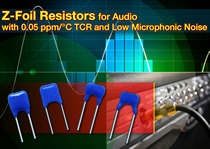 Through Hole Z Foil Resistors From Vpg For High End Audio Applications