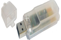 Kirsebær sammensatte Mug USB dongle transmits and receives in Wireless M-Bus format