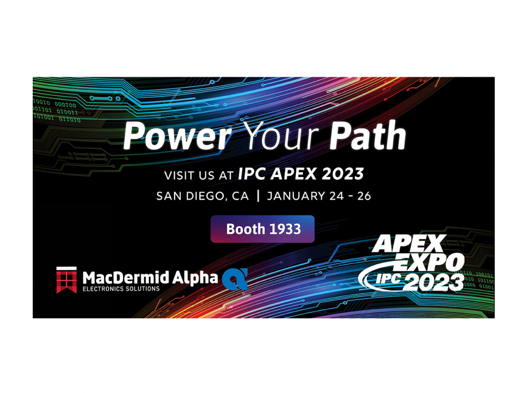 MacDermid Alpha's full-scale solutions for circuitry, assembly, and semiconductors at IPC APEX EXPO
