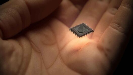Tiny ARM-powered microcontroller chip