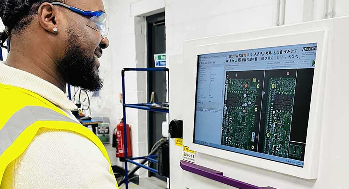 Altus enhances through-hole inspection at Kentec Electronics