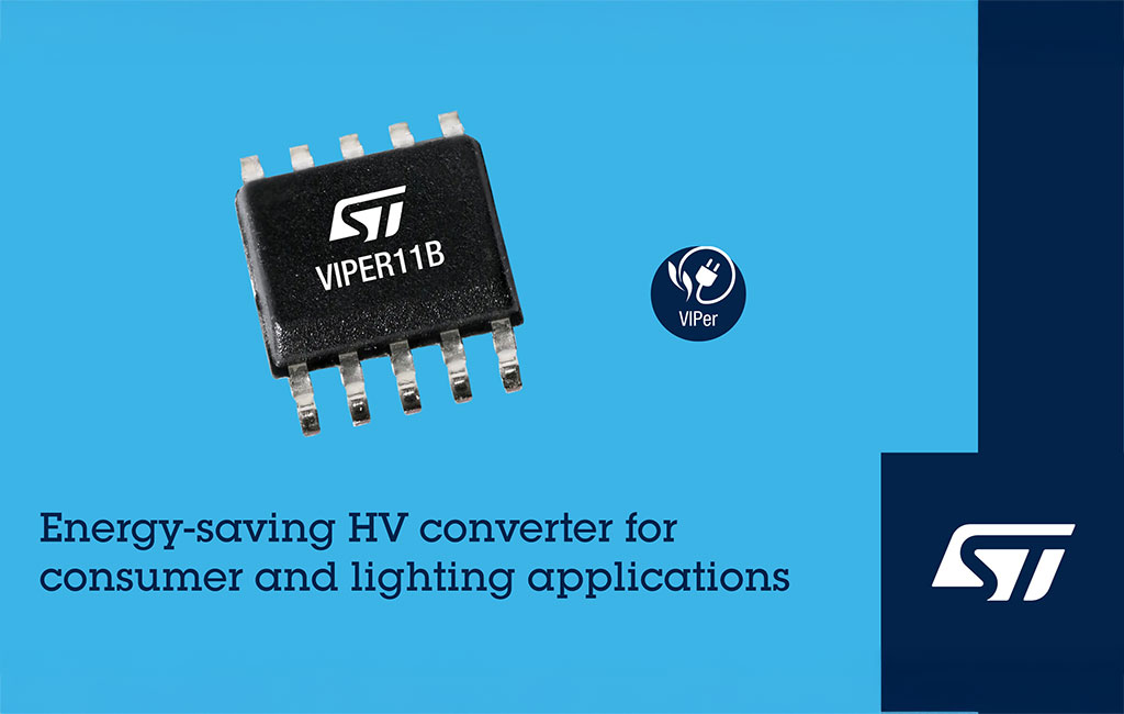 ST’s high-voltage converters are low-cost power supplies