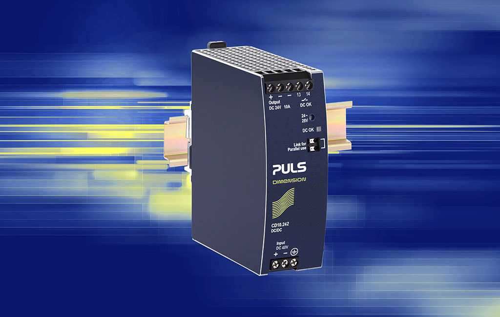 PULS DIN-Rail DC/DC for multiple applications