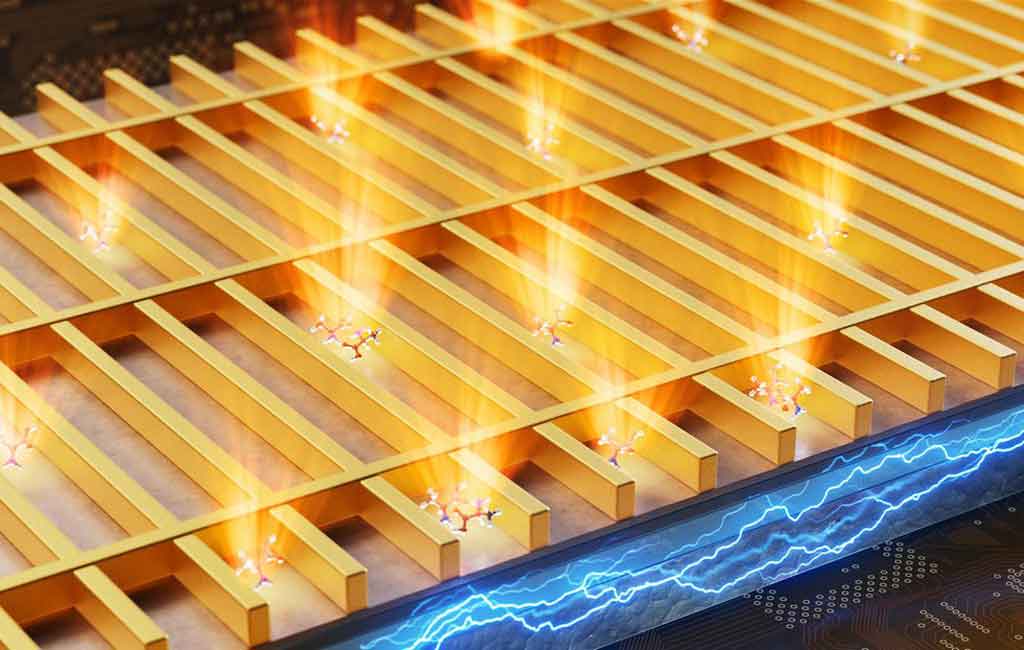 Researchers based in the Bionanophotonic Systems Laboratory have successfully created a biosensor that creates a steady flow of electrons