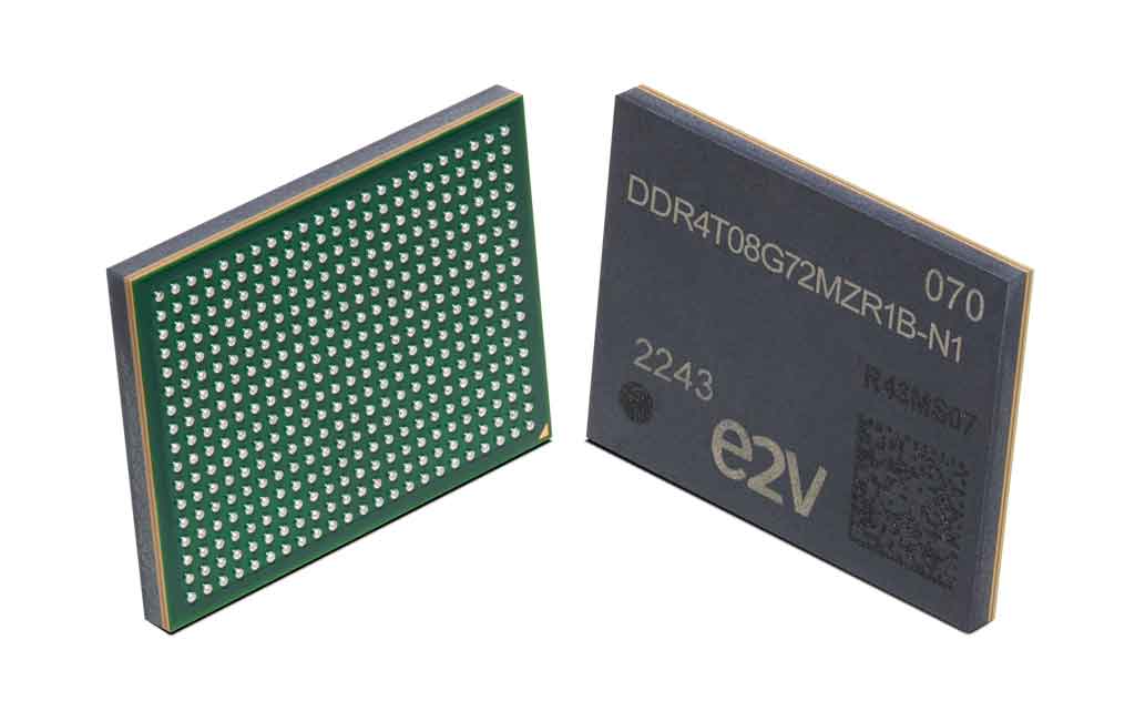 Teledyne e2v, has announced the immediate availability of engineering models for its new 16GB radiation-tolerant DDR4 memory