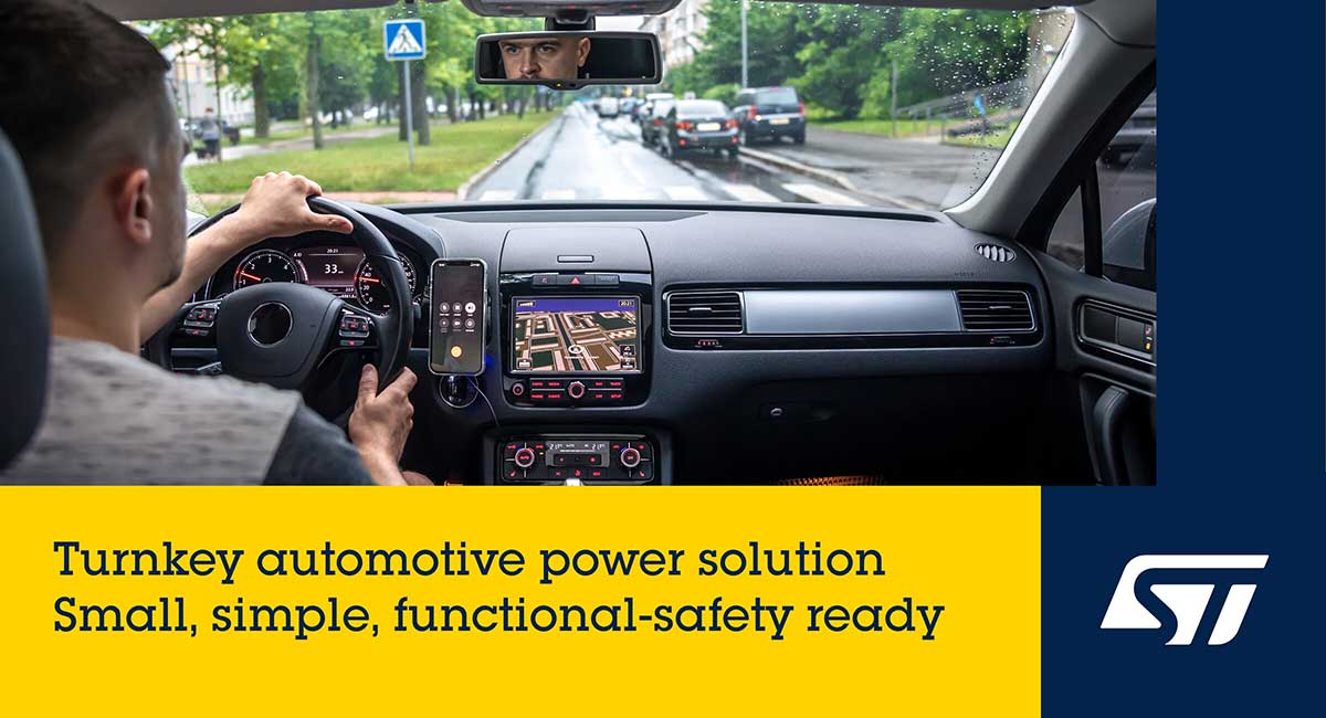 Value-optimised power-management IC for automotive applications