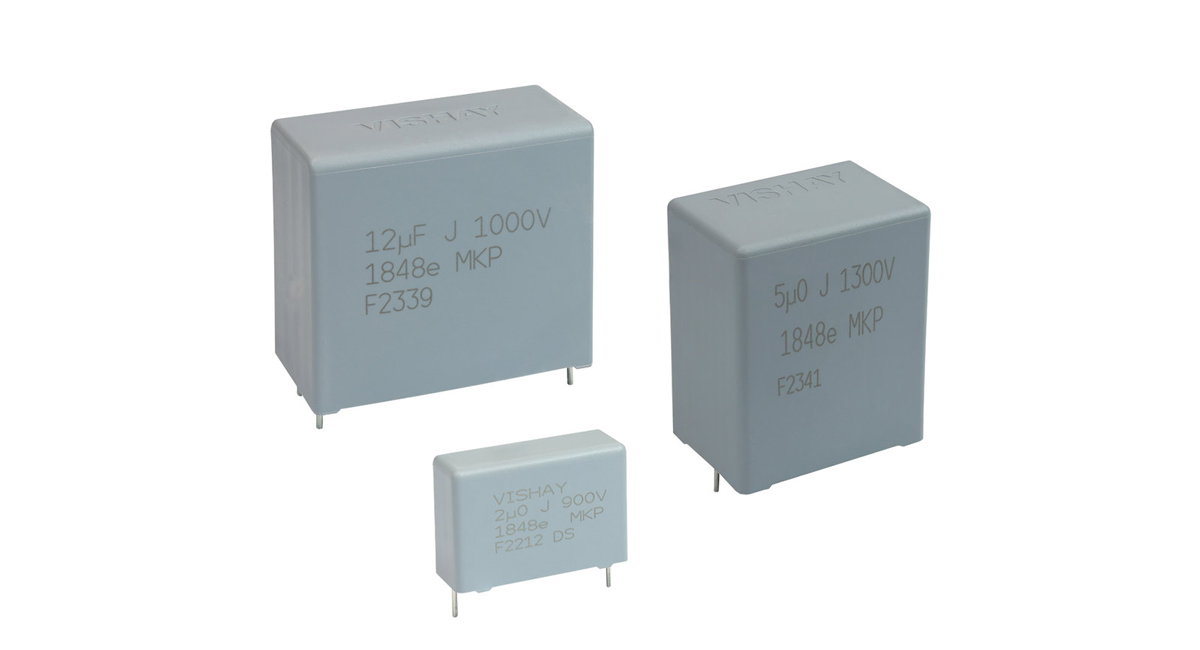 Vishay Intertechnology recently itroduced a new AEC-Q200 qualified DC-Link metallized polypropylene film capacitor