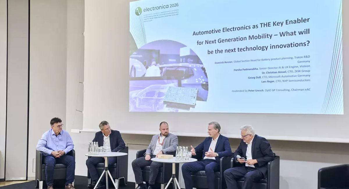 How can software-defined and sustainable mobility be designed on a global scale? This question was the focus of the electronica Automotive Conference 2025