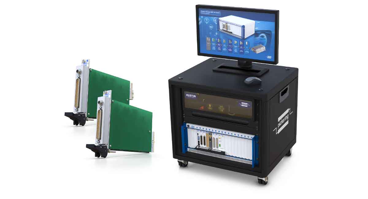 New 5 Amp battery simulator from Pickering on show