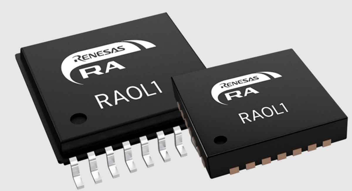  Renesas Adds Capacitive Touch to Ultra-Low-Power RA0 MCUs 