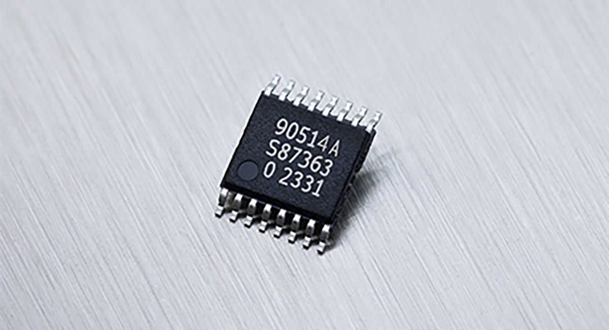 An inductive sensor that simultaneously reads two sets of coils