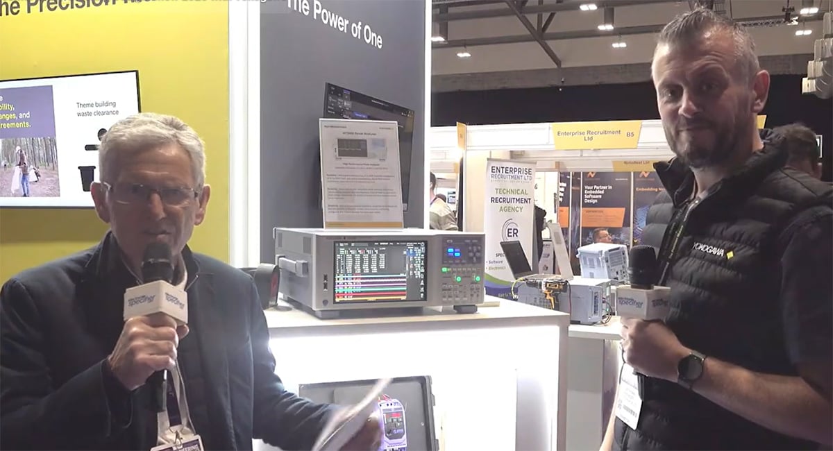 Electronic Specifier at Engineering Design Show 2025 with Yokogawa