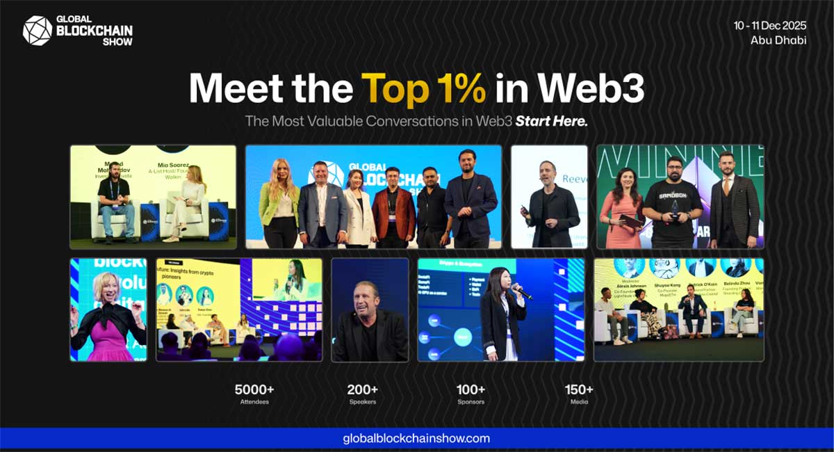 Block your dates for The Global Blockchain Show 2025