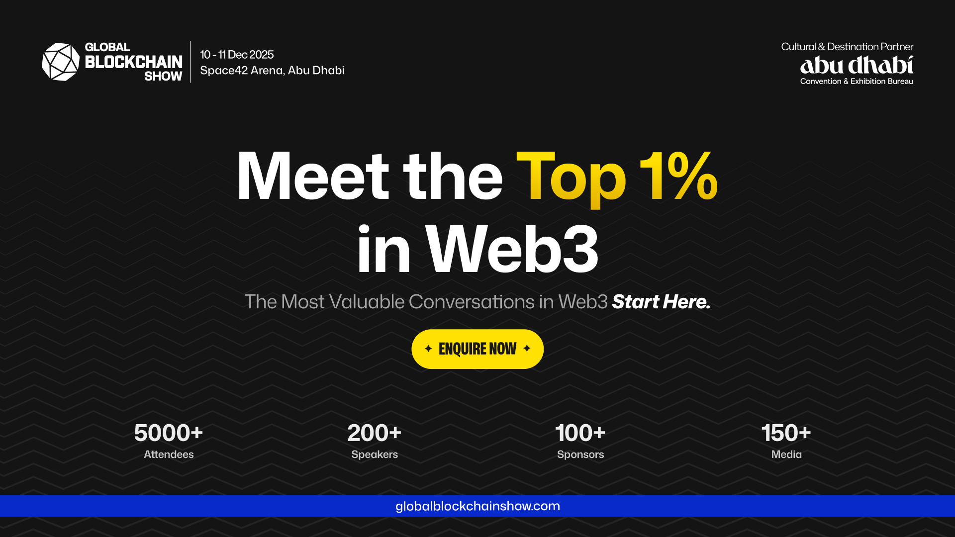 Global Blockchain Show Abu Dhabi – December 2025 | Electronic Specifier