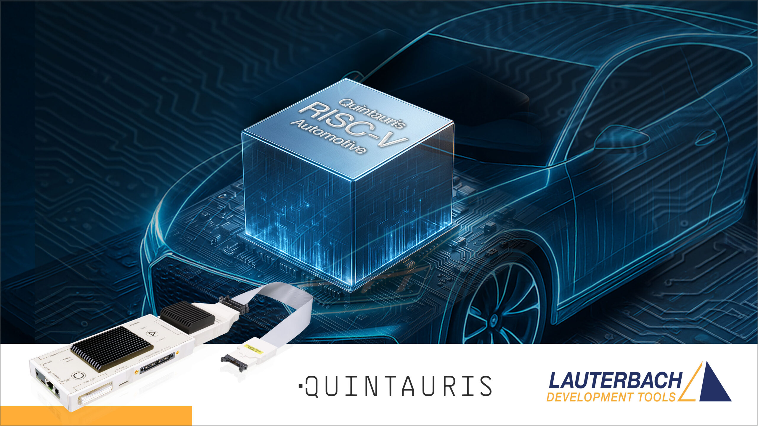 Quintauris and Lauterbach have announced a strategic partnership aimed at strengthening the RISC-V ecosystem for automotive and other safety-critical industries.