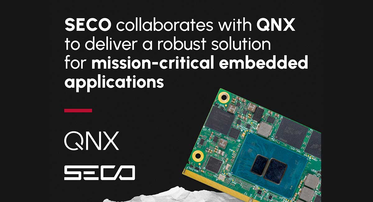 SECO collaborates with QNX to deliver a robust solution