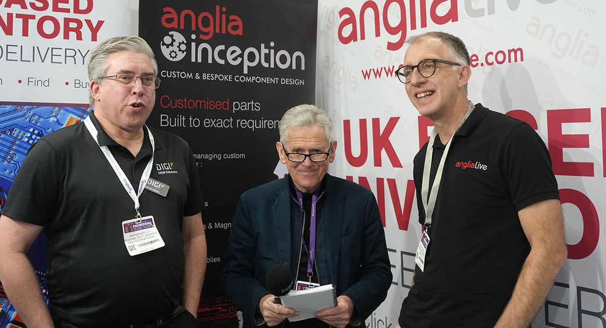 Electronic Specifier at EDS 2025 with Anglia and Digi