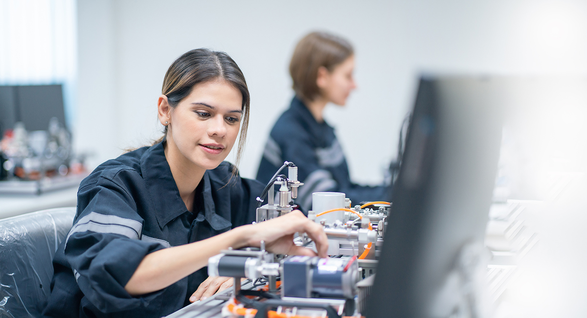 Young women engineers make national final