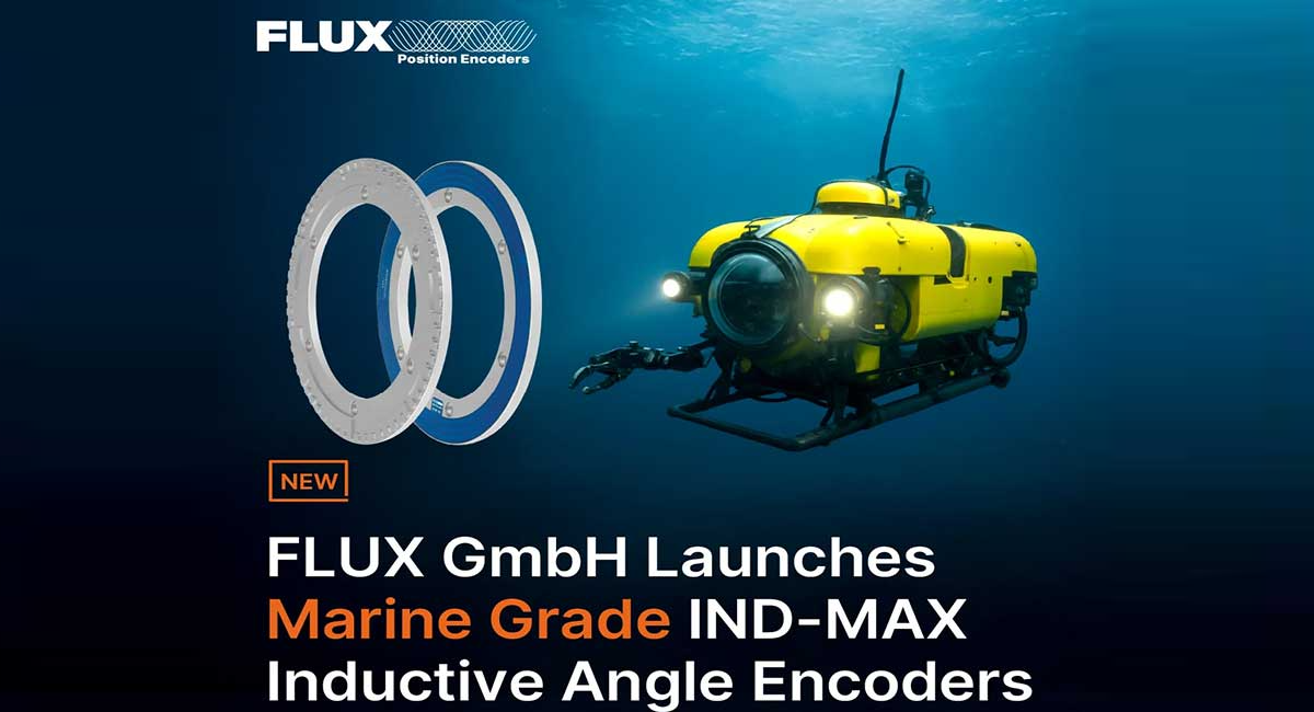FLUX GmbH expands IND-MAX inductive encoder series