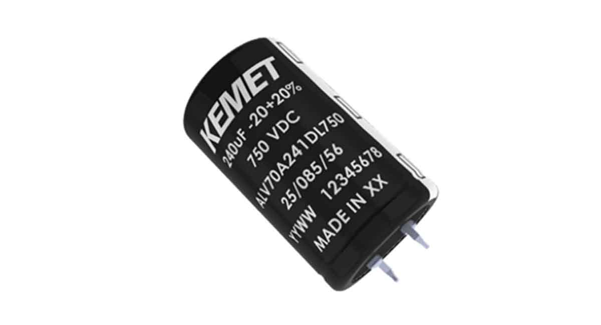 Rutronik's portfolio includes the ALV70 series from KEMET