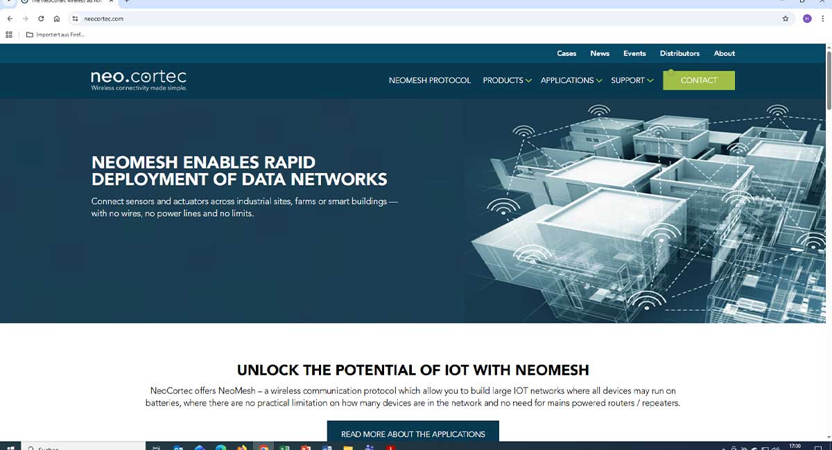 Technical info about NeoMesh now on new website