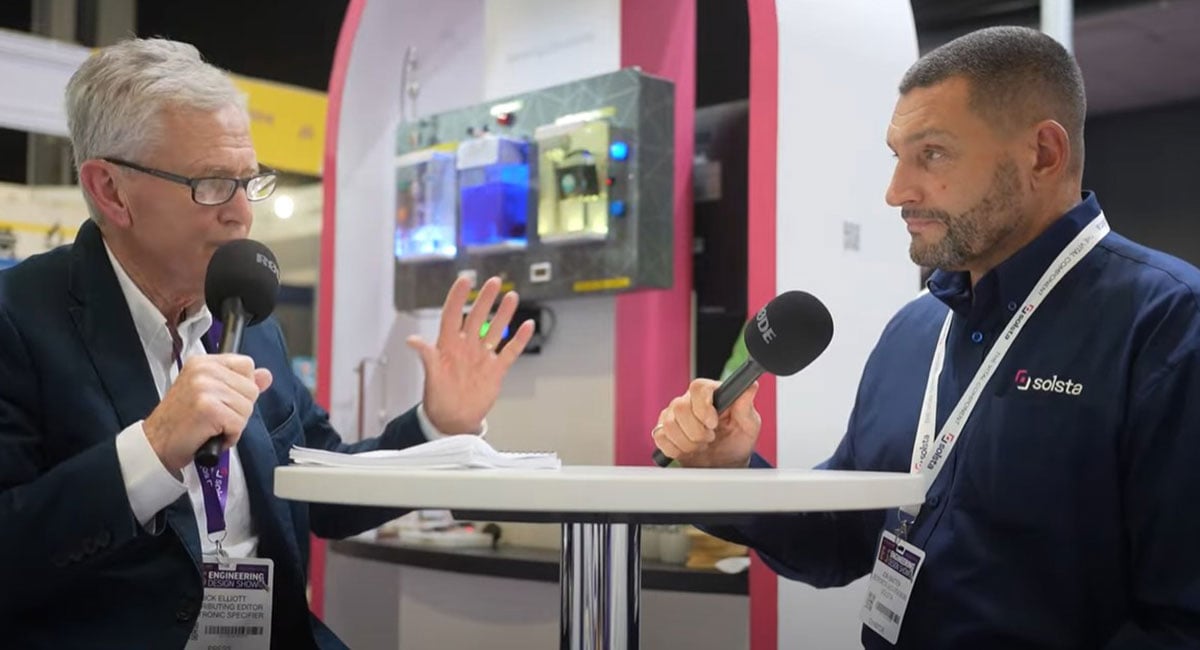 Electronic Specifier at EDS 2025 with Solsta