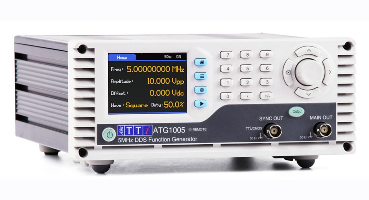 Economical AIM-TTi ATG1005 5MHz function generator