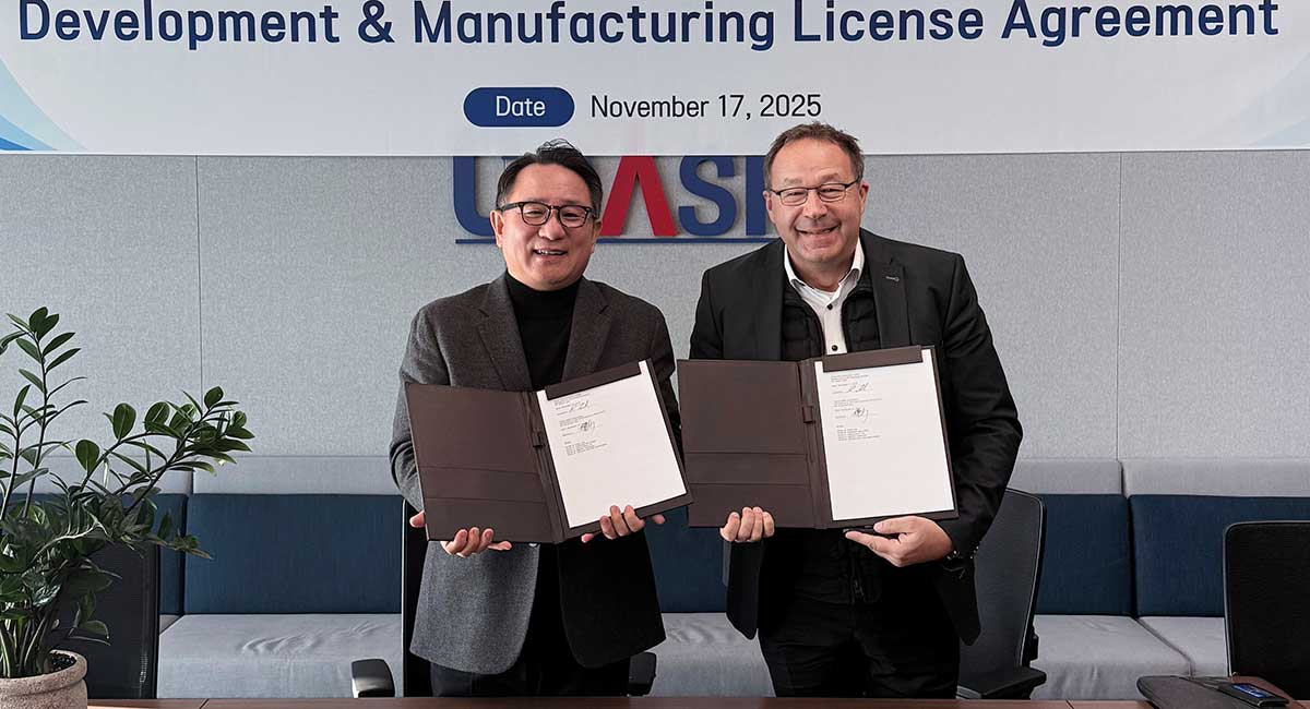 CoAsia Semi has struck a manufacturing deal with Germany’s Inova Semiconductors to produce ISELED automotive lighting chips, in a move aimed at strengthening South Korea’s position in the global automotive semiconductor supply chain.