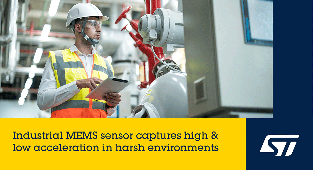 STMicroelectronics empowers data-hungry industrial transformation