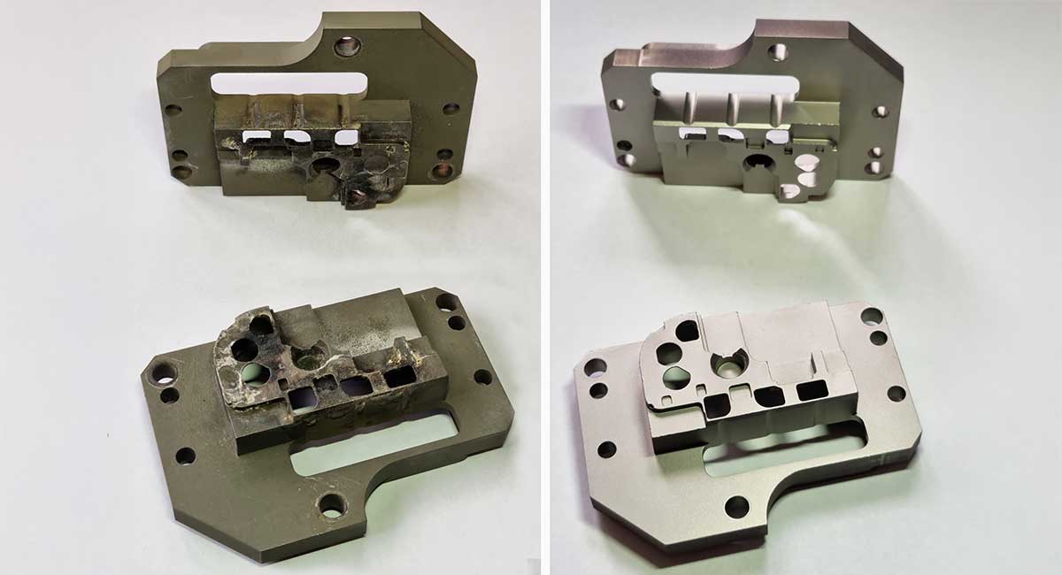 Refurbishment and repair of titanium soldering masks