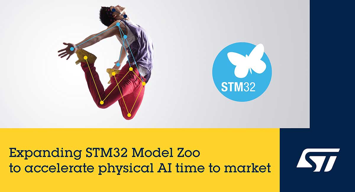 STMicroelectronics expands Model Zoo to accelerate physical AI
