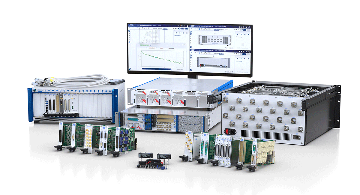 Switching expertise for automated test on show at productronica from Pickering Group
