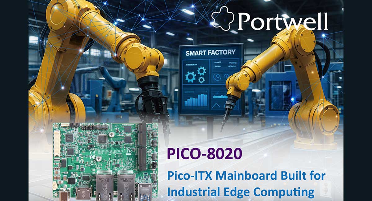 Portwell PICO-8020: Compact pico-ITX motherboard designed