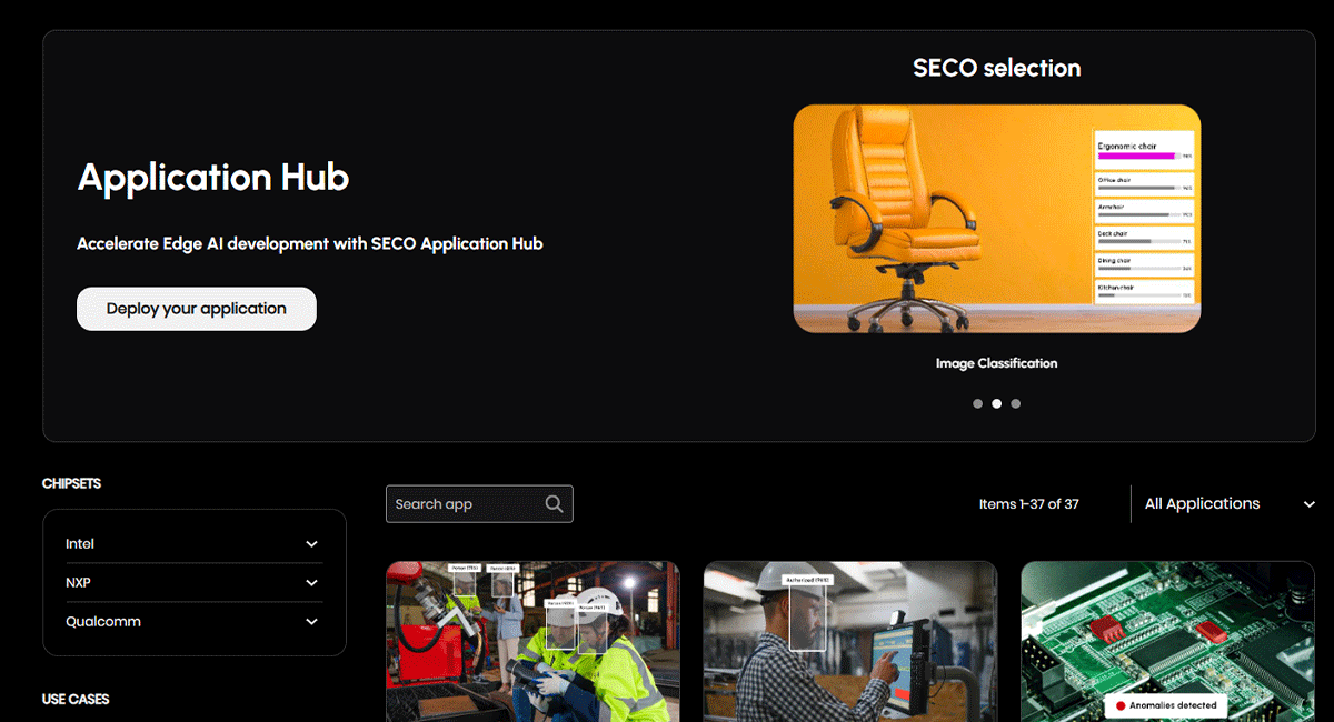  Seco's AI apps for vending, emotion recognition and sound analysis