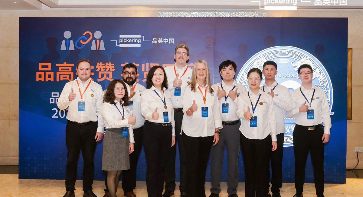 Pickering celebrates ten years of delivering local switching & signal path expertise in China