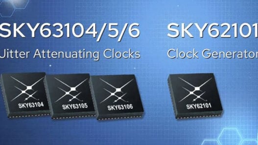 DigiKey adds jitter attenuators and clock multipliers