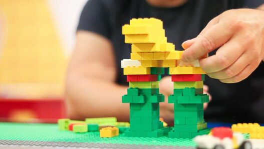 How can children use LEGO to develop engineering skills?