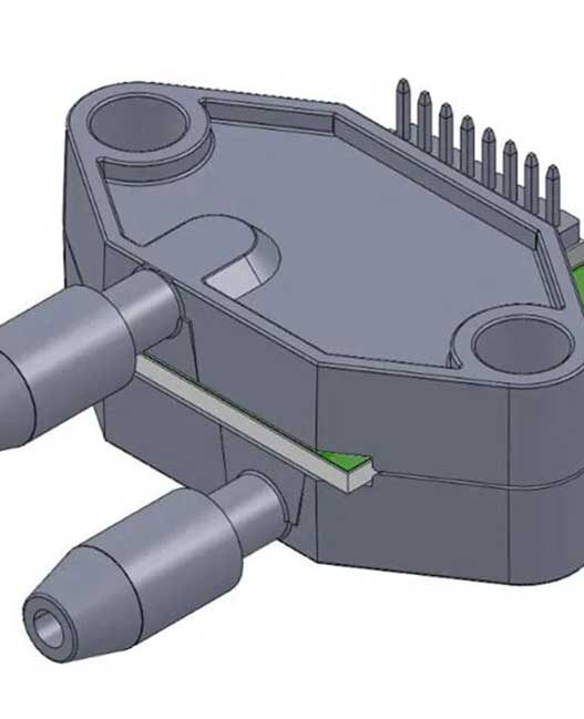 Pressure sensors reduce output offset errors