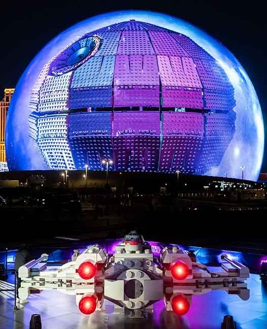 Sphere turns into Star Wars’ Death Star