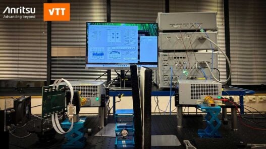 Anritsu and VTT demonstrate transmitarray-based connectivity