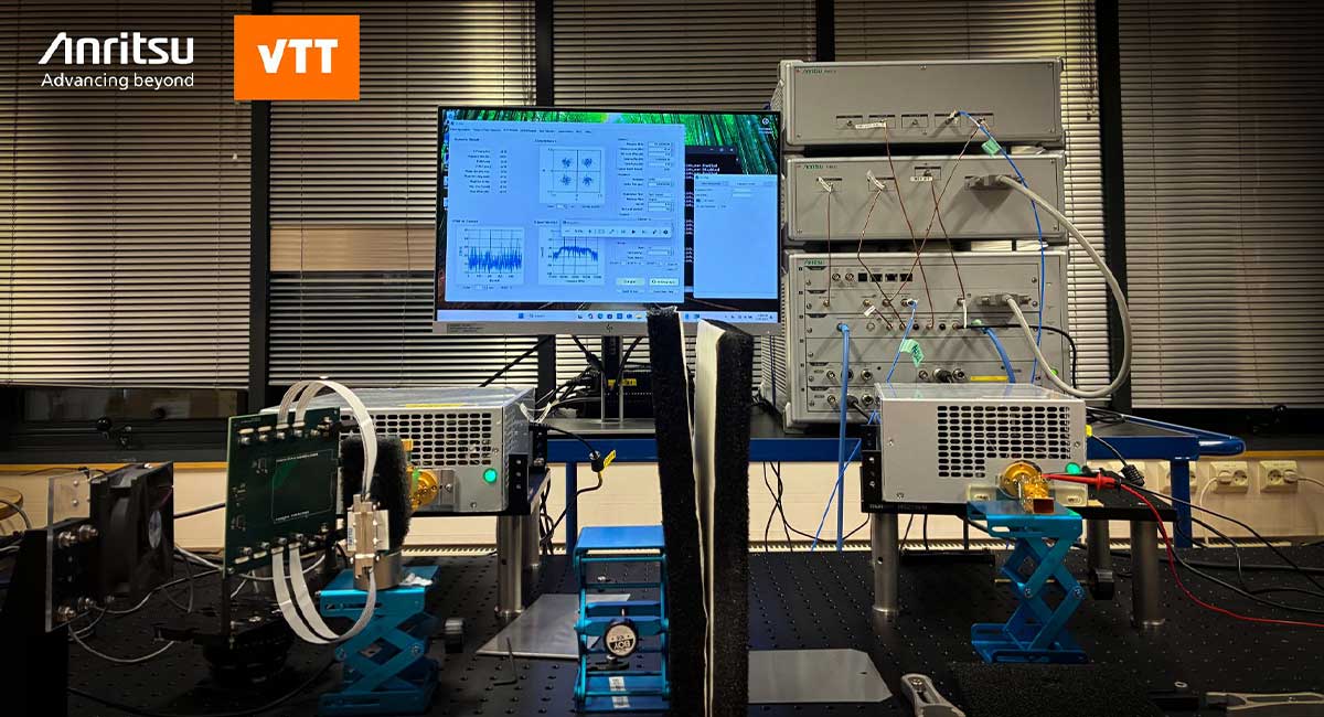 Anritsu and VTT demonstrate transmitarray-based connectivity