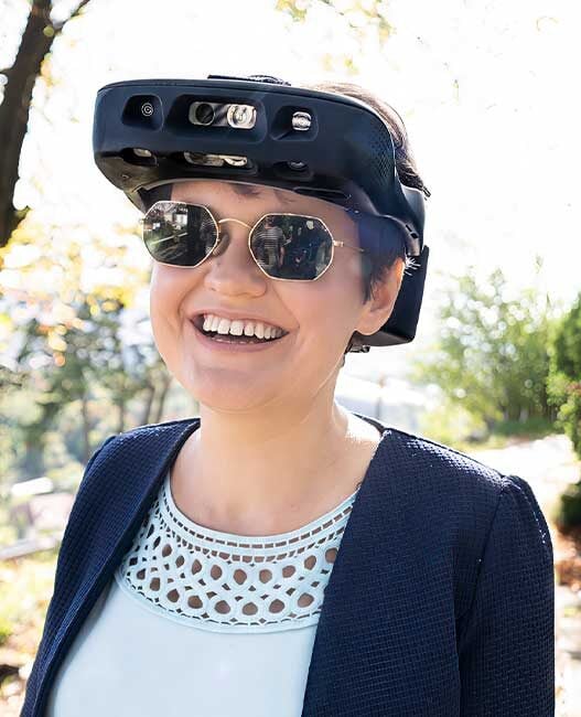 Arrow Electronics supports .lumen in production of its glasses for the blind