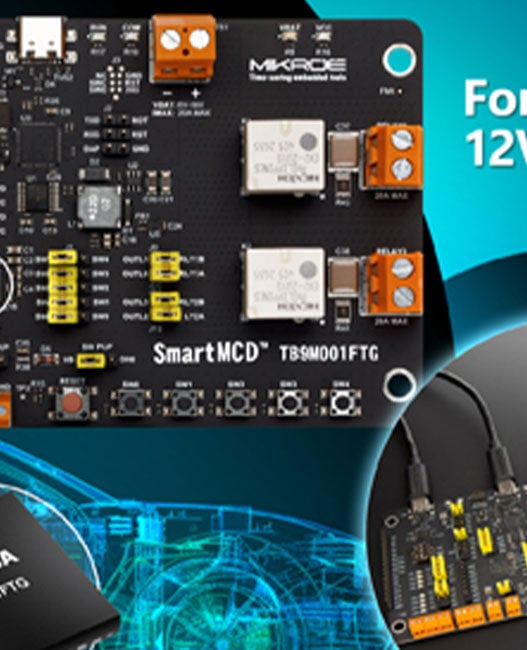 Toshiba and MIKROE introduce motor driving board