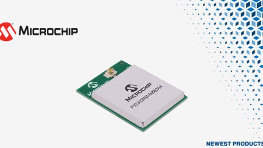 Microchip Technology's PIC32WM-BZ6 multiprotocol module at Mouser