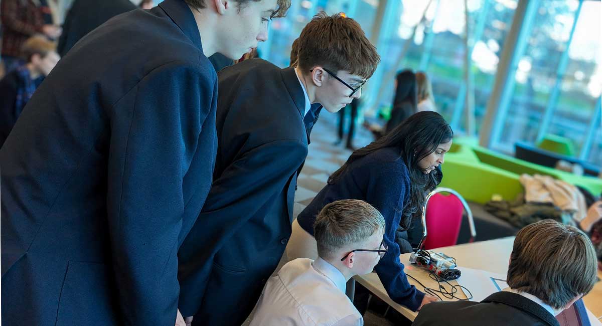 Students triumph at robotics challenge final 