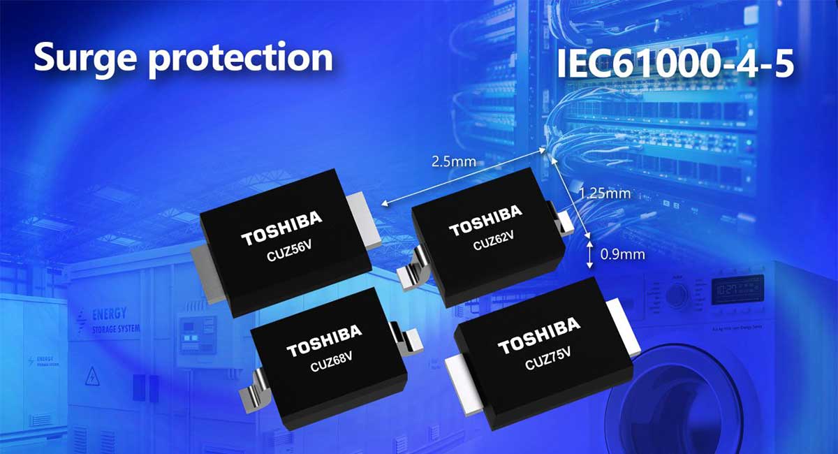 Toshiba expands protection Zener diodes portfolio