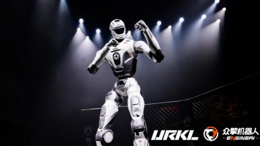 World first humanoid robot combat league