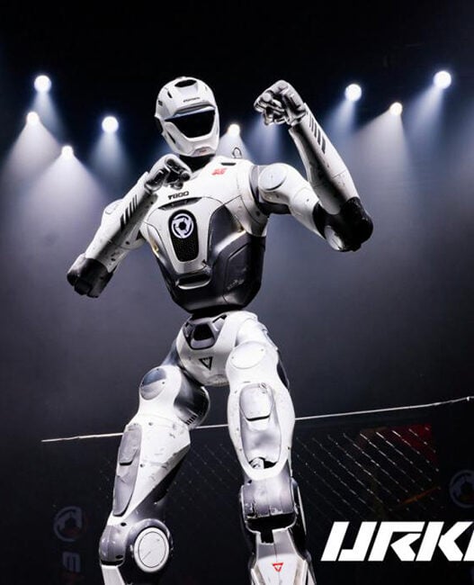 World first humanoid robot combat league